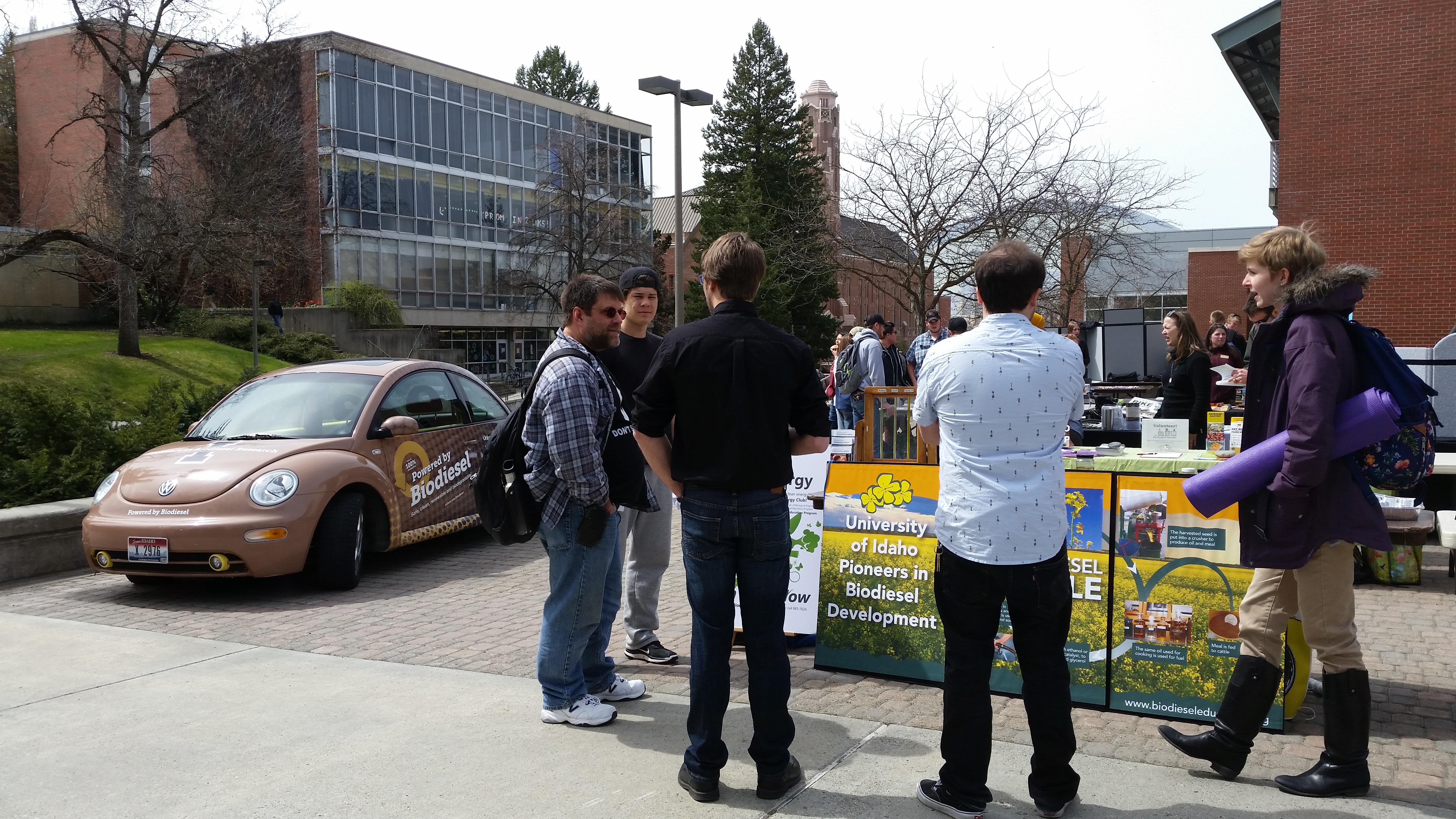 Biodiesel Display at Bike Fix